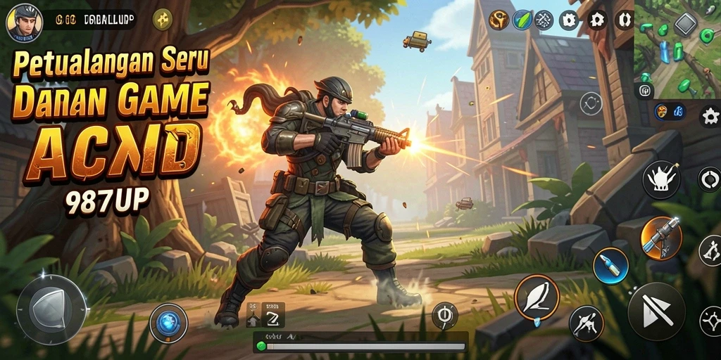 Screenshot gameplay 987UP yang menampilkan aksi seru dan dinamis.