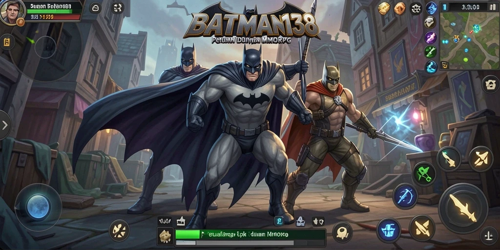 Gameplay seru di dunia MMORPG BATMAN138.