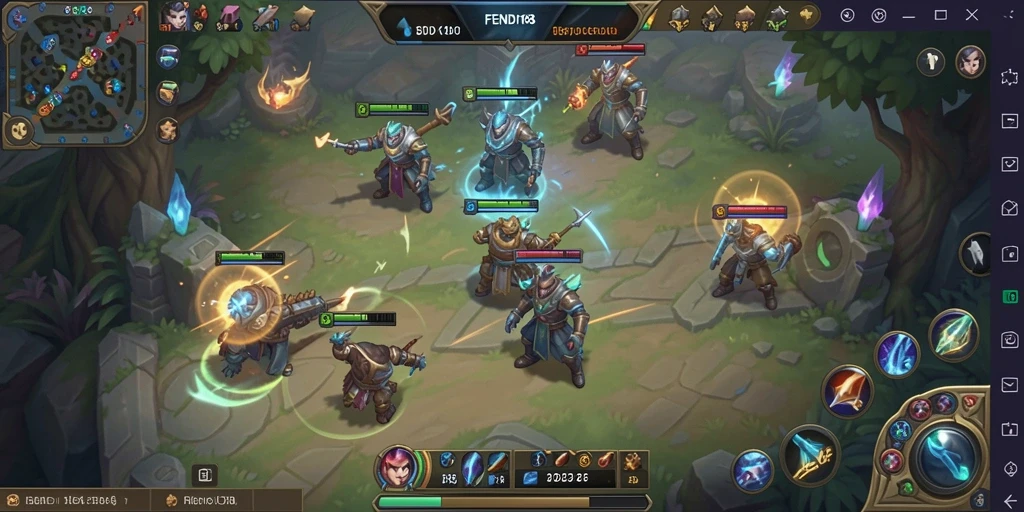 Tampilan gameplay FENDI188 yang mendebarkan dan strategis.