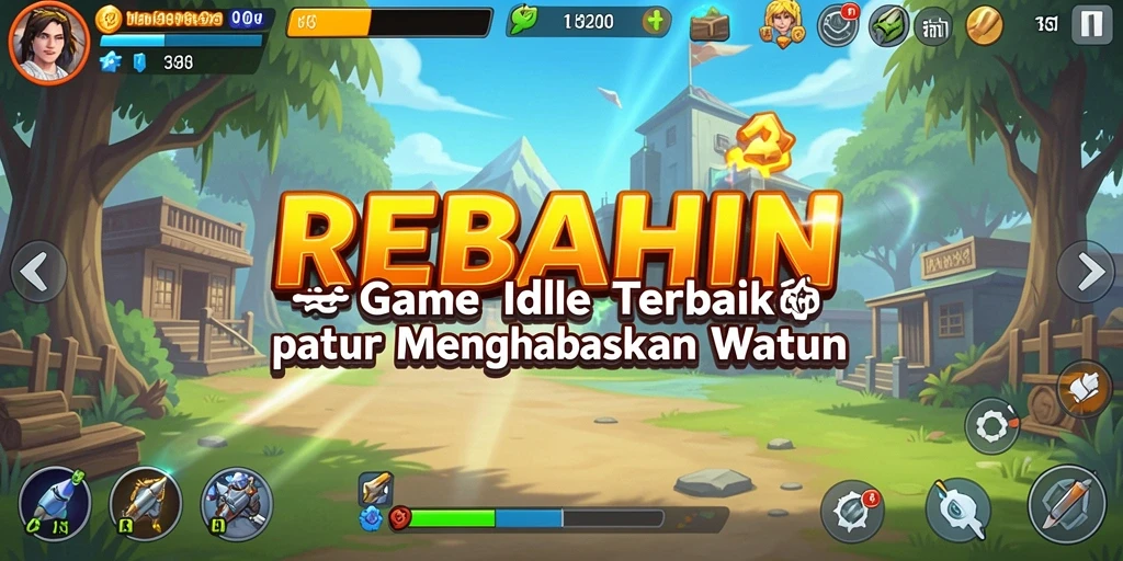 Tampilan gameplay REBAHIN yang menarik dan penuh warna.